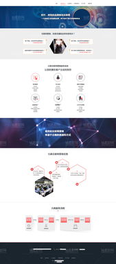 網(wǎng)絡(luò)營銷服務(wù)網(wǎng)頁界面設(shè)計PSD分層素材解析